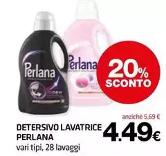 Perlana - Detersivo Lavatrice
