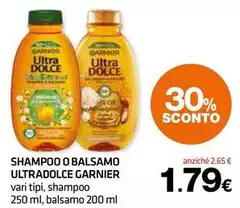 Garnier - Shampoo O Balsamo Ultradolce