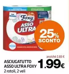 Foxy - Asciugatutto Asso Ultra