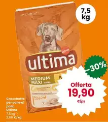 Ultima - Crocchette Per Cane Al Pollo Ultima - Crocchette Per Cane Al Pollo
