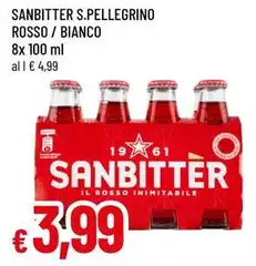 Sanbitter -  S.Pellegrino Rosso