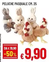 Peluche Pasquale Cm. 25
