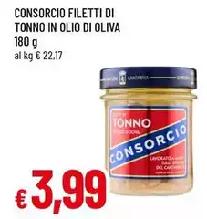 Consorcio - Filetti Di Tonno In Olio Di Oliva
