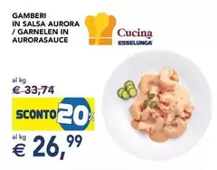 Aurora - Gamberi In Salsa /Garnelen In sauce