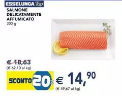 Esselunga - Salmone Delicatamente Affumicato