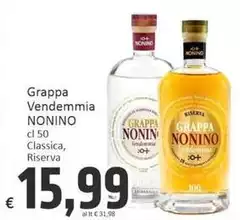 Nonino - Grappa Vendemmia