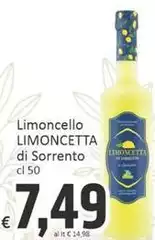 Limoncetta di sorrento - Limoncello