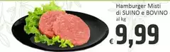 Hamburger Misti Di Suino E Bovino