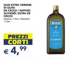 De Cecco - Olio Extra Vergine Di Oliva /Natives Olivenol Extra De Cecco - Olio Extra Vergine Di Oliva /Natives Olivenol Extra