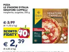 Senatore - Pizza Le Stagioni D'italia