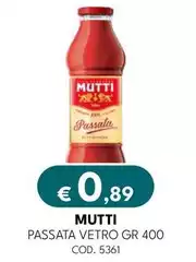 Mutti - Passata Vetro
