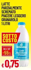 Granarolo - Latte Parzialmente Scremato Piacere Leggero