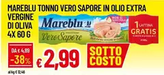 Mareblu - Tonno Vero Sapore In Olio Extra Vergine Di Oliva Mareblu - Tonno Vero Sapore In Olio Extra Vergine Di Oliva