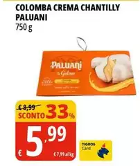 Paluani - Colomba Crema Chantilly