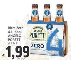 Angelo poretti - Birra Zero 4 Luppoli