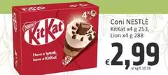 Nestlè - Coni Kitkat