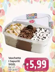 Sigel - Vaschette I Sapuriti