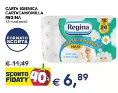 Regina - Carta Igienica Cartacamomilla