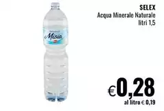 Selex - Acqua Minerale Naturale Selex - Acqua Minerale Naturale