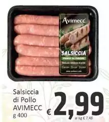 Avimecc - Salsiccia Di Pollo