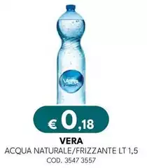 Vera - Acqua Naturale Vera - Acqua Naturale