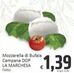 La marchesa - Mozzarella Di Bufala Campana DOP