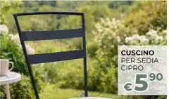 Cuscino Per Sedia Cipro