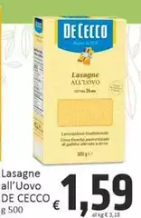 De Cecco - Lasagne All'Uovo