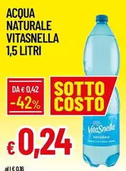 Vitasnella - Acqua Naturale