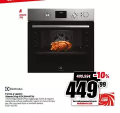 Electrolux - Forno A Vapore Steam C150P COCH4TKO