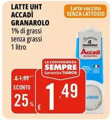 Granarolo - Latte UHT Accadi