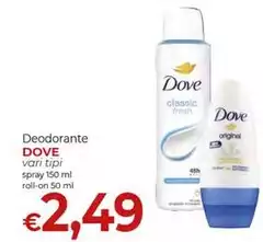 Dove - Deodorante