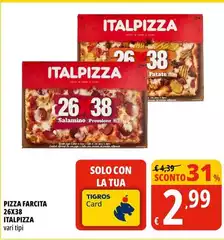 Italpizza - Pizza Farcita 26x38