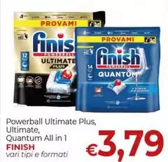 Finish - Powerball Ultimate Plus, Ultimate, Quantum All In 1