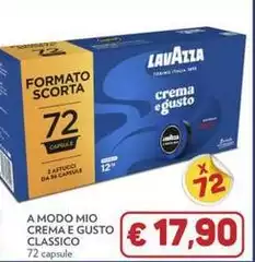 Lavazza - A Modo Mio Crema E Gusto Classico