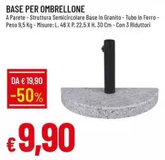Base Per Ombrellone