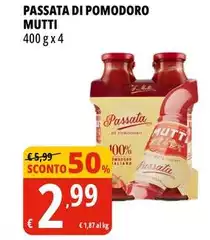 Mutti - Passata Di Pomodoro Mutti - Passata Di Pomodoro