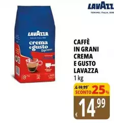 Lavazza - Caffè In Grani Crema E Gusto