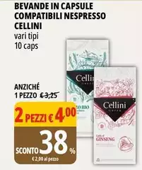Cellini - Bevande In Capsule Compatibili Nespresso
