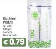 Prime - Bicchieri