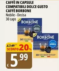 Caffe borbone - Caffè In Capsule Compatibili Dolce Gusto