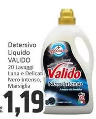 Valido - Detersivo Liquido Valido - Detersivo Liquido