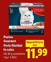 Purina Gourmet - Perle Filettini In Salsa Purina Gourmet - Perle Filettini In Salsa