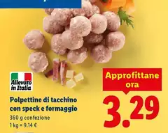 Polpettine Di Tacchino Con Speck E Formaggio Polpettine Di Tacchino Con Speck E Formaggio