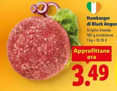 Hamburger Di Black Angus Hamburger Di Black Angus