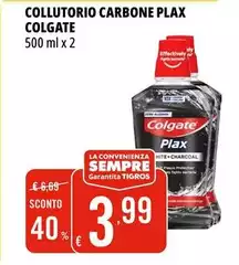 Colgate - Collutorio Carbone Plax