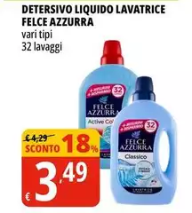 Felce Azzurra - Detersivo Liquido Lavatrice