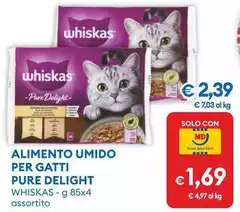 Whiskas - Alimento Umido Per Gatti Pure Delight