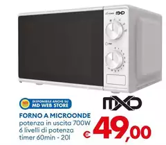 Mxd - Forno A Microonde