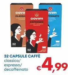Covim - 32 Capsule Caffè Covim - 32 Capsule Caffè